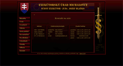 Desktop Screenshot of exekutiva.sk